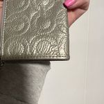 Coach Metallic  Small Key Chain Wallet Silver Photo 4