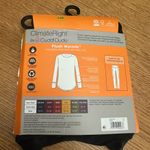 Cuddl Duds  NIP Mock Neck long sleeve plush warmth layer sz Large Photo 2