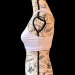 Nike Dri Fit White Pullover Sports Bra M Photo 2