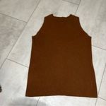 Frankie Shop Brown Tank Top sweater crew neck size M Size M Photo 4