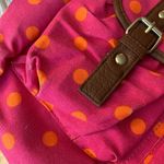 Candie's  Pink and Orange Polka Dot Tote Bag Photo 8