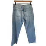 Slvrlake Straight Leg Distressed Denim Blue Size 28 Photo 7