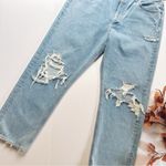 AGOLDE NEW  Women’s 90’s Vagabond Jeans Blue Distressed Size 32 Photo 5
