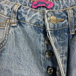 Edikted Polly Cutout Pocket Mom Jeans Womens M Distressed Medium Wash Y2K Rave Photo 6