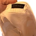 Silver Jeans  Co. Most Wanted Mid‎ Rise Ankle Straight White Jeans nwt Photo 6