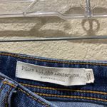 Anthropologie Pilcro Embroidered Cuff Hem Slim Straight Jeans 25 Photo 3