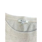 Madewell  off white creme colored baby puff sleeved sweater size medium Photo 1