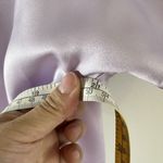 VTG Cinema Etoile Womens Robe Tie Front Purple Embroidered Floral Sz M With Cami Size M Photo 7