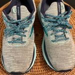 Brooks  Navy and Gray Athletic Shoes Photo 6