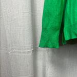 Crown & Ivy Cardigan Woman’s size Medium Vibrant Green Cardigan Sweater casual Photo 7