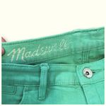 Madewell Women’s Skinny Skinny Ankle Mint Green Jeans Size 26 Photo 4