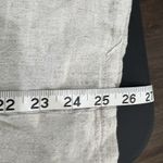 Audrey 3+1 S Small Jumpsuit Bibbed Overall Linen Cropped Sleeveless Boho Coastal Photo 9