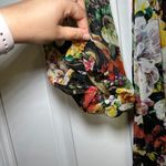 Show Me Your Mumu  Floral Maxi Dress Long Sleeve Plunge Neck Womens S Event Party Photo 2