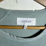 The Great .‎ Graphic Print Mint Green Crewneck Size 0 Photo 5