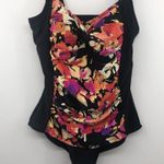 Tropical Escape  Swimsuit Womens 12 Used Floral One Piece Photo 1
