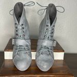Seychelles Women's Gray Under Construction Lace Up Ankle Boot Size 6.5 Photo 6