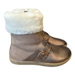 Birkenstock Stirling Shearling Lined Leather Boots Bronze Tan 36 5–5.5 Photo 0