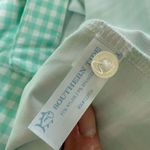 Southern Tide  Jessica Gingham Performance Dress Baltic Teal Above Knee XL Photo 7