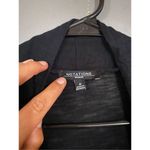 Notations  Black Multicolored Cardigan Built In Tank 3/4 Sleeve Size 1X Photo 2