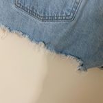 Levi's Women’s Levi’s 501 Light Wash Cut Off Distressed Denim Shorts Size 30 Photo 5