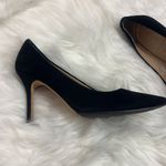 J.Crew  Black Suede Everly Pointed Toe Pumps Sz 6.5 BIN 13 Photo 3