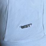 MET in jeans, zip up sweatshirt women’s White Size M Photo 3