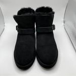 UGG NWOB  Women’s Timely Short Buckle Boots In Black Sz 5 New Photo 4