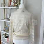 Hillard & Hanson NWT Elegant Cream Sweater Size M Photo 4