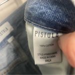 Pistola  High Rise Alice Denim Midi Maxi Skirt Brooklyn Size 30 Raw Hem Slit Photo 11