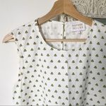 Daphne Wilde Leaf Clover Print Midi Dress White Size 6 Photo 1