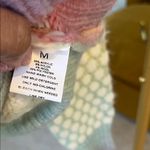 Colorful pastel Knit Sweater size medium Blue Photo 5
