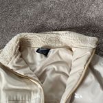 Nike  Cream Bomber Jacket SIZE XS Women’s Lightweight Zip-Up Coat Photo 4
