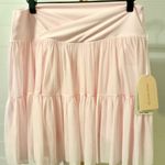 Blogilates Pink Ballet Skirt Extra Large Tiered Ruffled Mesh Athleisure Size XL Photo 1