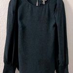 A New Day Crocodile Print Long Sleeve Blouse Photo 0