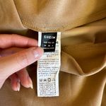 SheIn Khaki Beige High Rise Midi Skirt Size Medium Photo 3