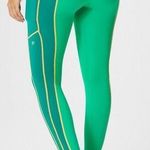 Fabletics Motion365+ High-Waisted 7/8 Legging Tropical/Deep Cypress/Desert Sun Photo 1