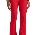 Generation Love  Lucca Crepe Pants Slim Fit Flared Leg‎ Trousers Red Size 4 NEW Photo 0