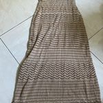 Intermix Dress Tan Size Large Photo 3
