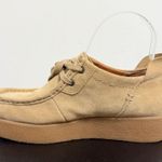 Zodiac Sand Tan Suede Leather Platform Fern Square Toe Chukka Lace Up Shoes 8 M Photo 2