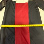 KARI LYN red/white/black striped zip up dress Red Size undefined Photo 5