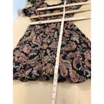 1. State  Women 6 long sleeve V-neck mini dress with a paisley print Barbiedoll Photo 8