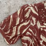 Anthropologie NWT Sam Edleman Tiffany Zebra Stripe Puff SleeveGodet Mini Dress M Photo 10