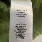 T Tahari  Short Sleeve Tie Front Cotton Gauze Shirt Small EUC Photo 5