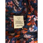 $495 Derek Lam 10 Crosby 8 Valou Mini Dress Pleated Floral Sheer Chiffon Pleats Blue Photo 10