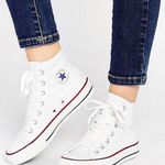 Converse White High Tops Photo 0