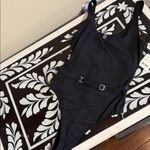 Free People Movement  Black Elegant bodysuit with a belt Photo 1