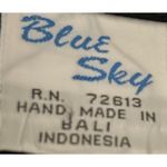 Blue Sky Women's Handmade in Bali Black‎ Embroidered Open Front Jacket No Size Black Size XXL Photo 2