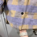 Princess Polly NWT Keelee Purple Plaid Oversized Jacket- Size Small/Medium Photo 5