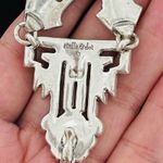 Stella & Dot Vintage  silver tone with rhinestone Necklace two way use Photo 8