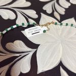 Free People  Vibrant Red Hot Beaded Choker in Emerald Photo 5